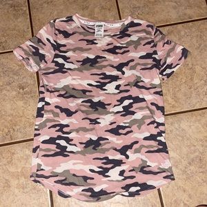 PINK camo top